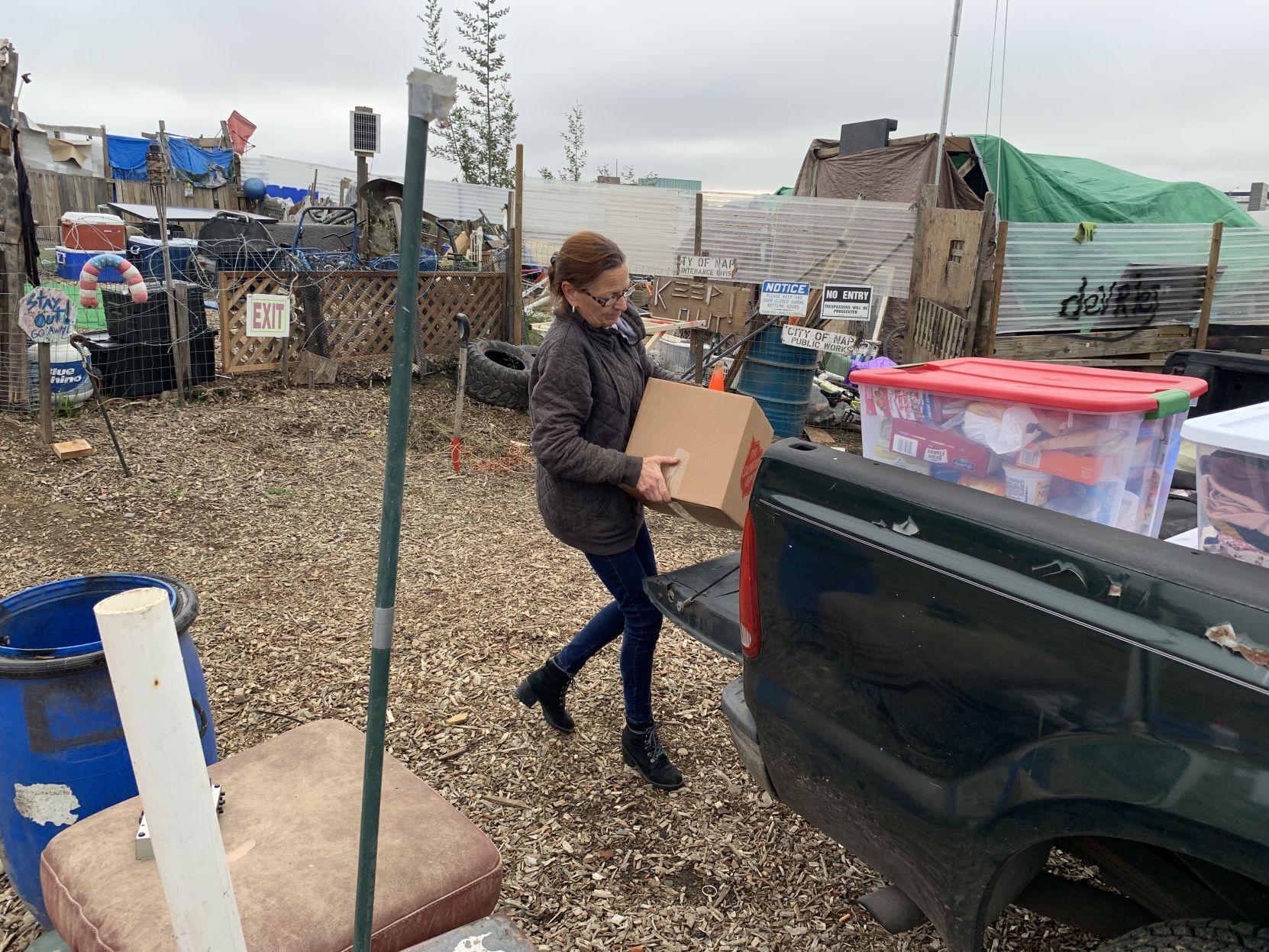 Leaving the Bowl, a Napa homeless camp